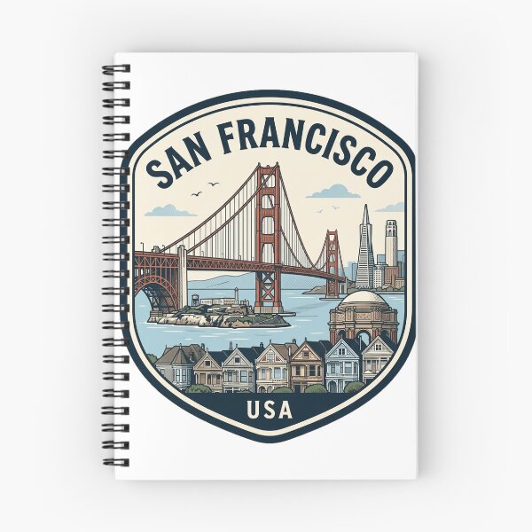 Item preview, Vintage San Francisco Golden Gate Bridge Travel Badge designed and sold by k3rstman1.