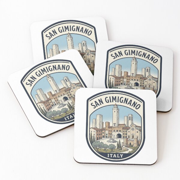 Item preview, San Gimignano Italy Vintage Medieval Towers Travel designed and sold by k3rstman1.