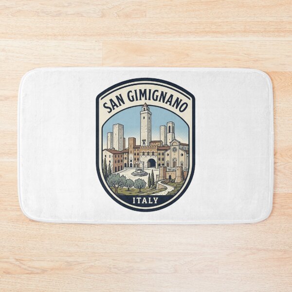 Item preview, San Gimignano Italy Vintage Medieval Towers Travel designed and sold by k3rstman1.