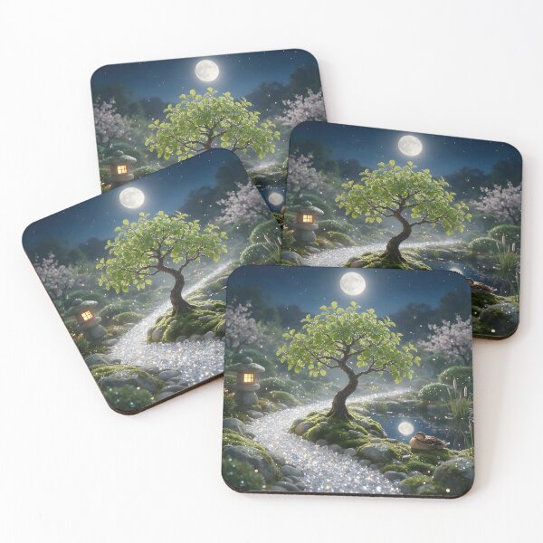 Item preview, April Diamond Zen Garden – Duck Moon Crystal Art designed and sold by Roanemermaid.