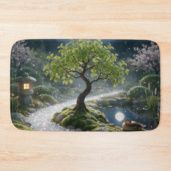 Item preview, April Diamond Zen Garden – Duck Moon Crystal Art designed and sold by Roanemermaid.