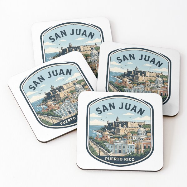 Item preview, San Juan Puerto Rico Vintage Travel Emblem designed and sold by k3rstman1.