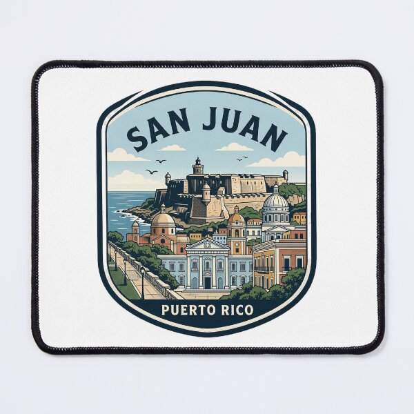 Item preview, San Juan Puerto Rico Vintage Travel Emblem designed and sold by k3rstman1.