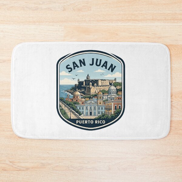Item preview, San Juan Puerto Rico Vintage Travel Emblem designed and sold by k3rstman1.