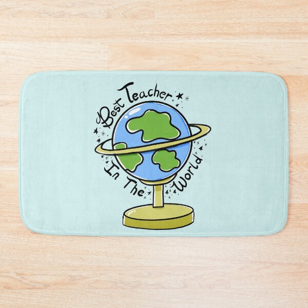 Item preview, Best Teacher In The World  designed and sold by KaleyKartoons.