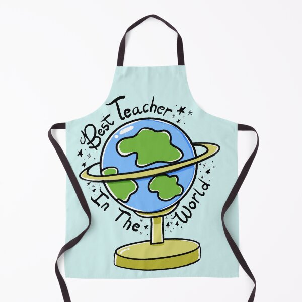 Item preview, Best Teacher In The World designed and sold by KaleyKartoons.