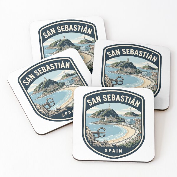 Item preview, San Sebastian Spain Vintage Travel Badge designed and sold by k3rstman1.