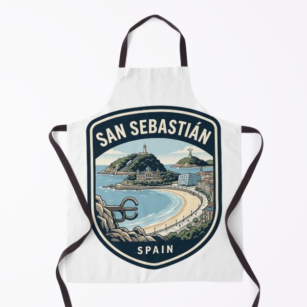 Item preview, San Sebastian Spain Vintage Travel Badge designed and sold by k3rstman1.
