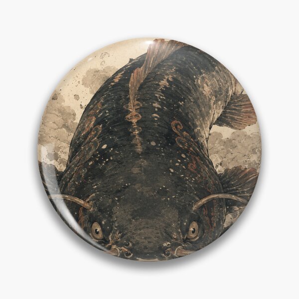 Item preview, Ominous Namazu Earthquake Catfish designed and sold by Ocelot-T.