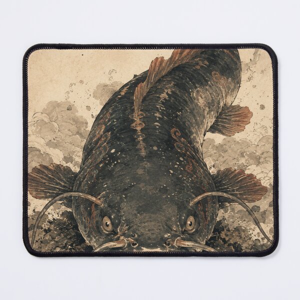 Item preview, Ominous Namazu Earthquake Catfish designed and sold by Ocelot-T.