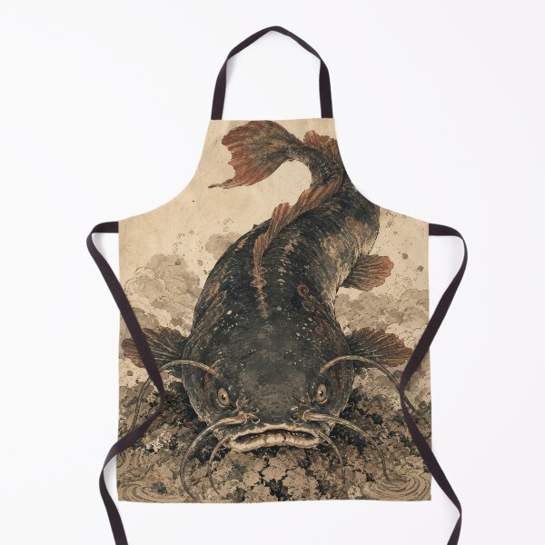 Item preview, Ominous Namazu Earthquake Catfish designed and sold by Ocelot-T.
