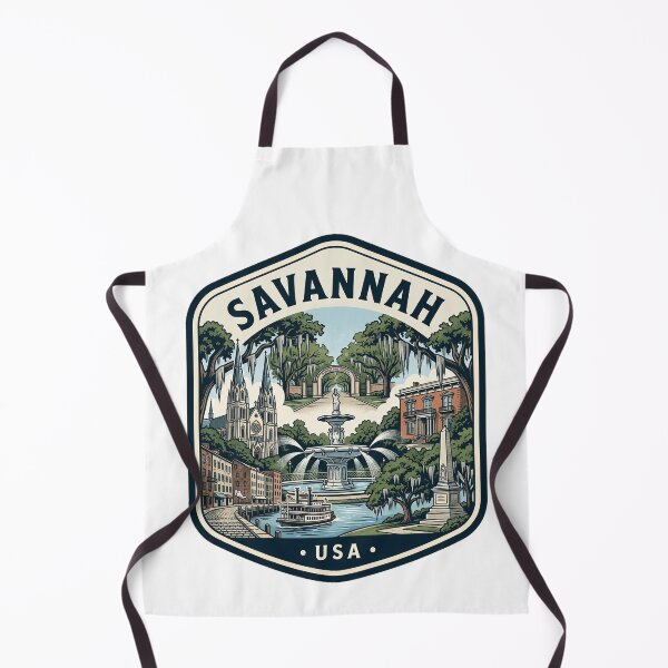 Item preview, Savannah Georgia Vintage Travel Emblem designed and sold by k3rstman1.