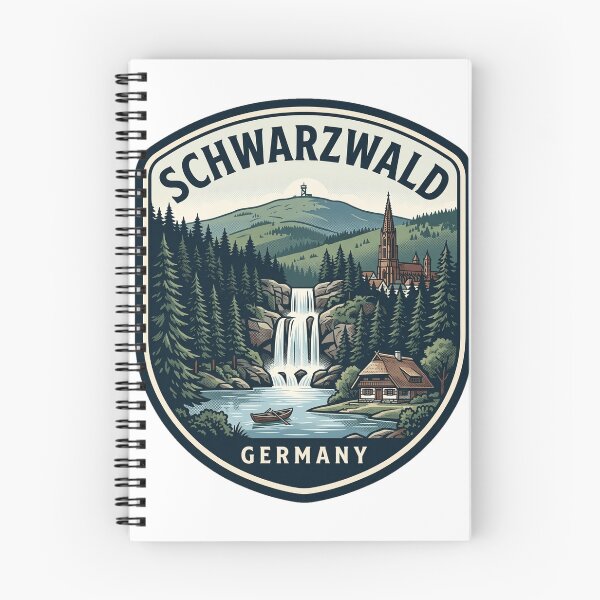 Item preview, Vintage Schwarzwald Germany Black Forest Travel Badge designed and sold by k3rstman1.