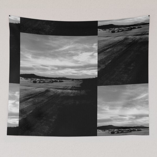 Item preview, Black and White Desert Sky Shadow Focus designed and sold by meganlaub1.