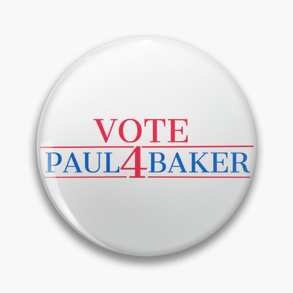 Item preview, VOTE 4 PAUL BAKER PRINT designed and sold by mikceys.