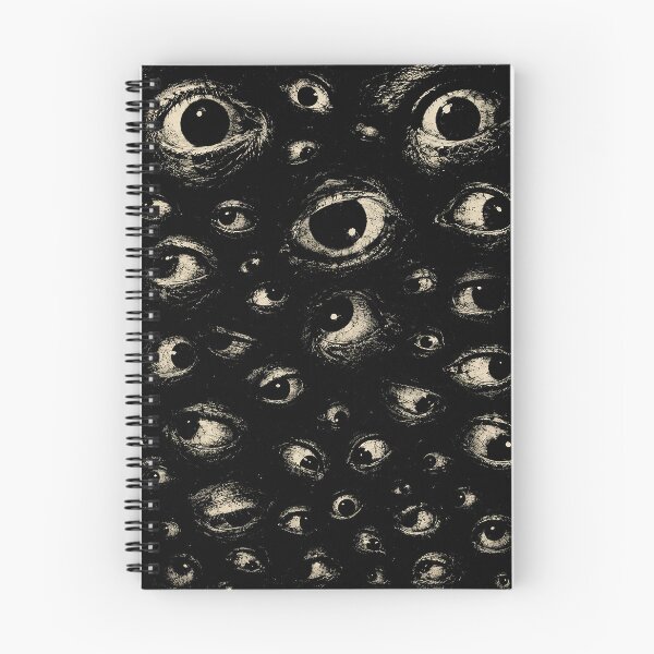 Item preview, Countless Eyes Watching Horror Art designed and sold by The Mellonaire.
