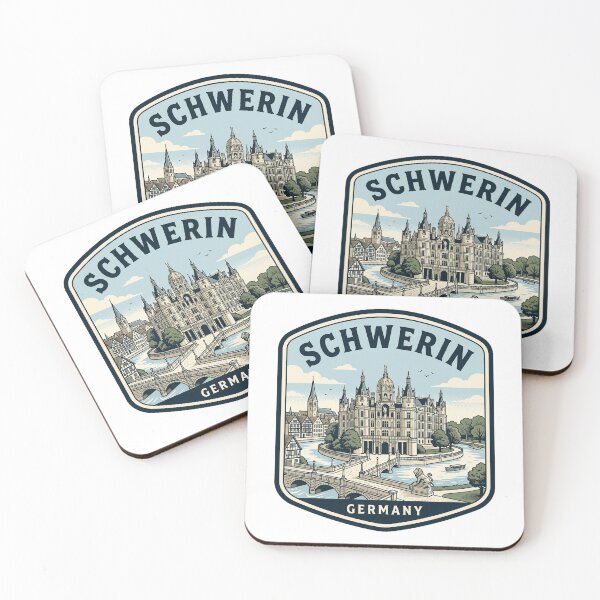 Item preview, Schwerin Castle Germany Vintage Travel Badge designed and sold by k3rstman1.