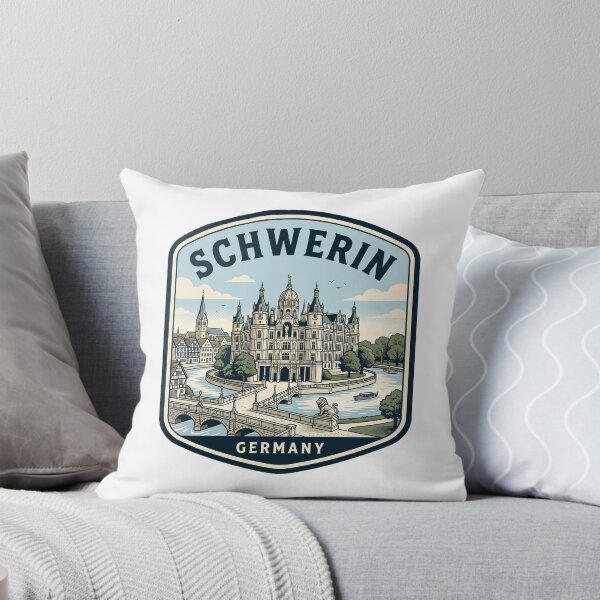 Item preview, Schwerin Castle Germany Vintage Travel Badge designed and sold by k3rstman1.