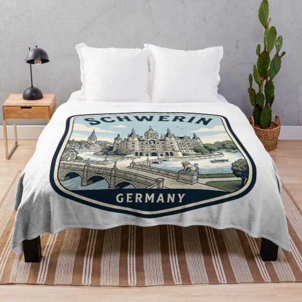 Item preview, Schwerin Castle Germany Vintage Travel Badge designed and sold by k3rstman1.