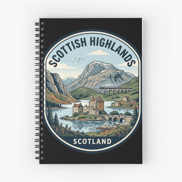 Item preview, Scottish Highlands Vintage Travel Badge Scotland designed and sold by k3rstman1.