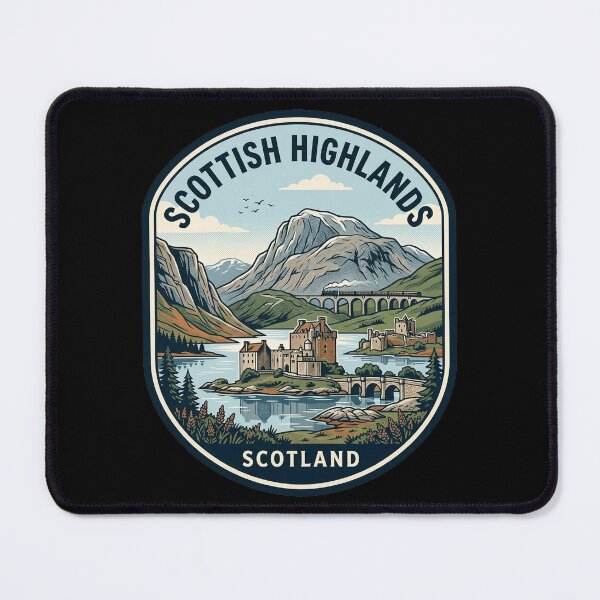 Item preview, Scottish Highlands Vintage Travel Badge Scotland designed and sold by k3rstman1.