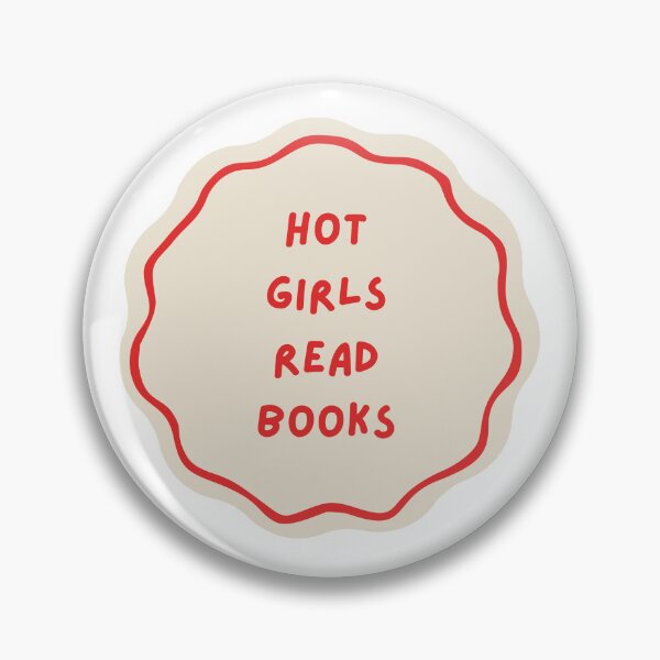 Item preview, Hot Girls Read Books designed and sold by PostcardPress.