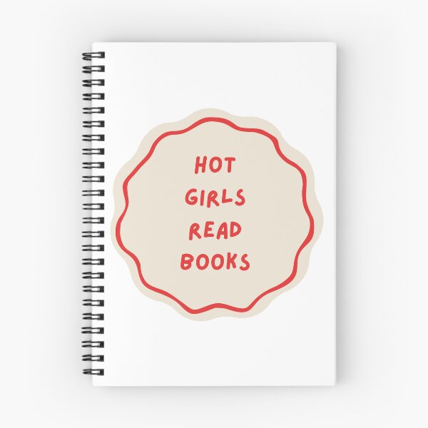 Item preview, Hot Girls Read Books designed and sold by PostcardPress.