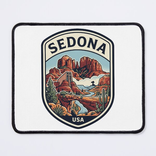 Item preview, Sedona Arizona Red Rocks Travel Badge designed and sold by k3rstman1.