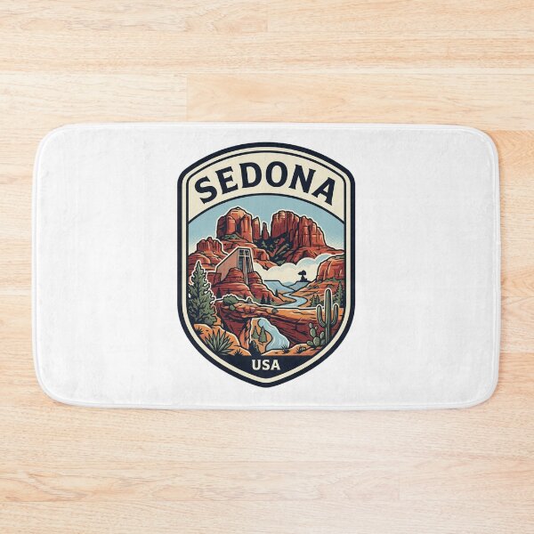 Item preview, Sedona Arizona Red Rocks Travel Badge designed and sold by k3rstman1.