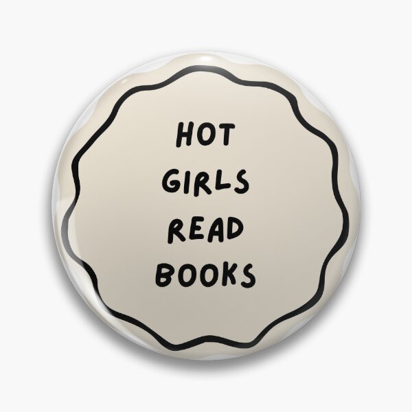 Item preview, Hot Girls Read Books designed and sold by PostcardPress.
