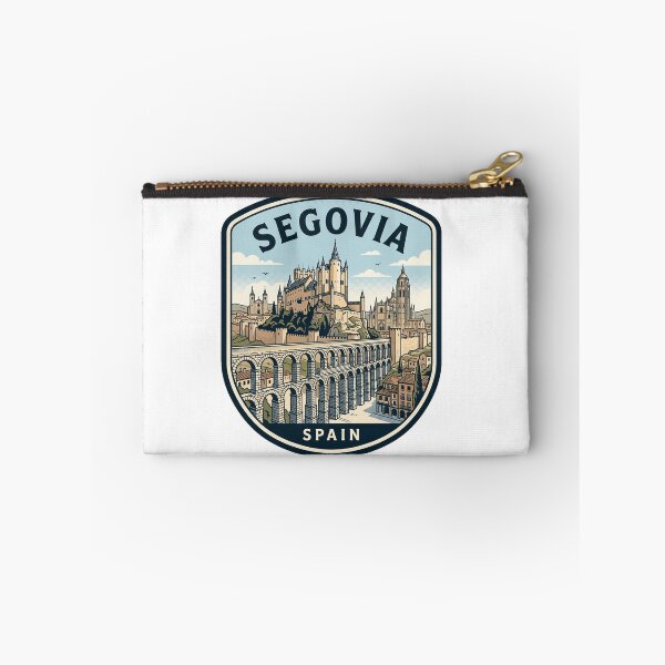 Item preview, Segovia Spain Travel Emblem Vintage Landmark designed and sold by k3rstman1.