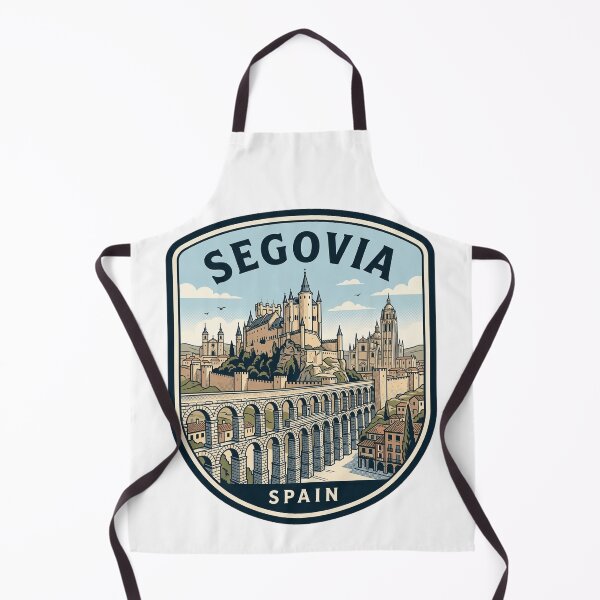 Item preview, Segovia Spain Travel Emblem Vintage Landmark designed and sold by k3rstman1.