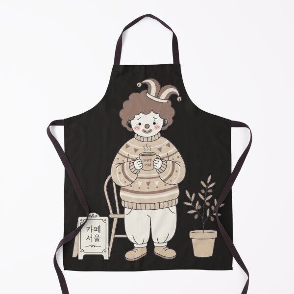 Item preview, Circus Café - Minimalist Clown designed and sold by conamor-bymel.