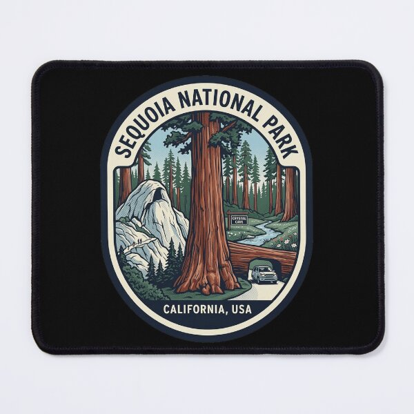 Item preview, Sequoia National Park California Vintage Emblem designed and sold by k3rstman1.