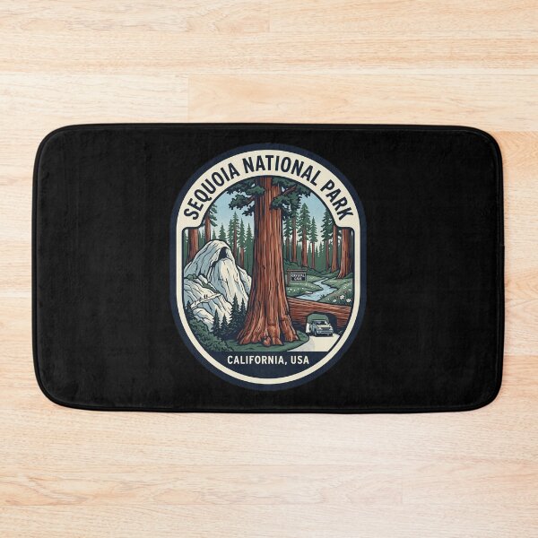 Item preview, Sequoia National Park California Vintage Emblem designed and sold by k3rstman1.