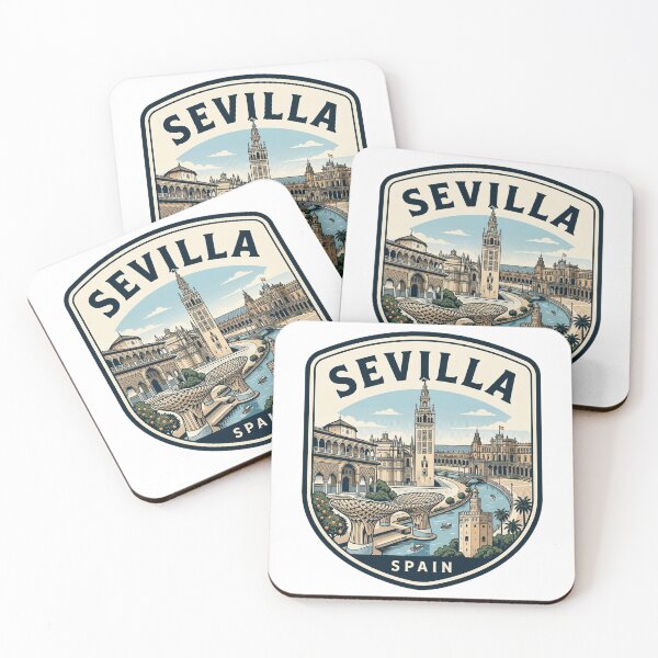 Item preview, Emblema de viaje retro de Sevilla, España designed and sold by k3rstman1.