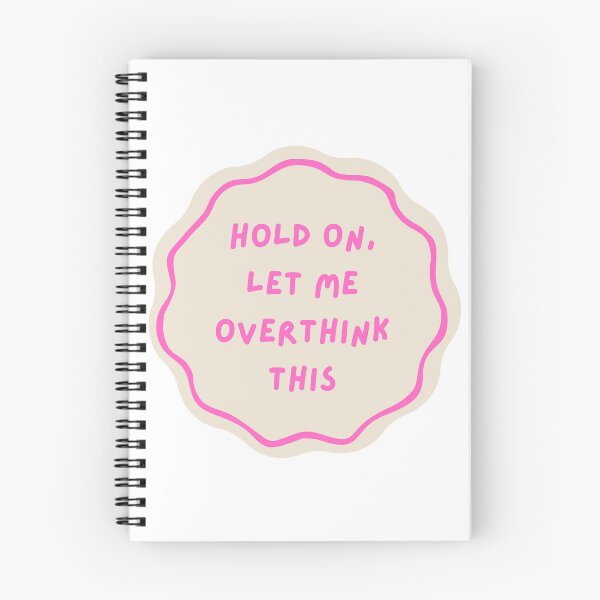 Item preview, Hold On, Let Me Overthink This designed and sold by PostcardPress.