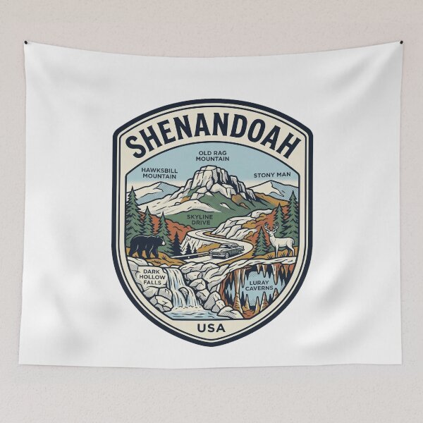 Item preview, Shenandoah National Park Skyline Drive Virginia Vintage designed and sold by k3rstman1.
