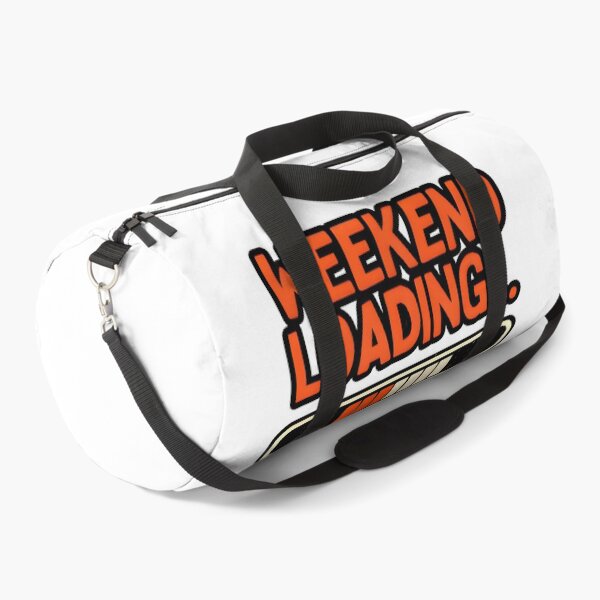 Item preview, Weekend Loading Funny Weekend Lover Retro Typography Design designed and sold by Spirit of Siam.