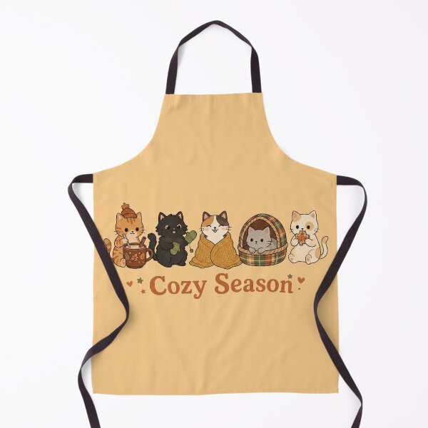 Item preview, Cozy Season Cute Autumn Cats Lineup designed and sold by CRMediaGroup.