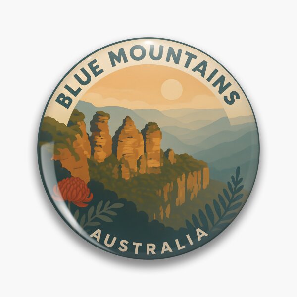 Item preview, Blue Mountains National Park Australia designed and sold by LoveLabDesign.