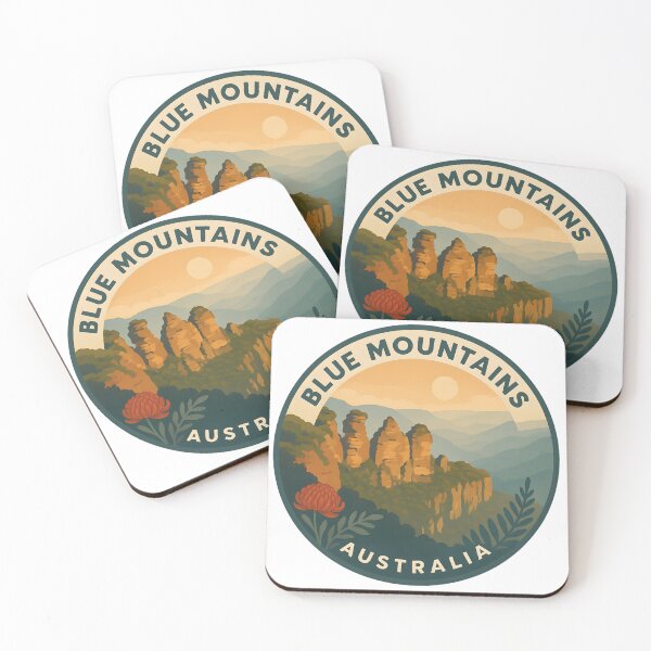 Item preview, Blue Mountains National Park Australia designed and sold by LoveLabDesign.