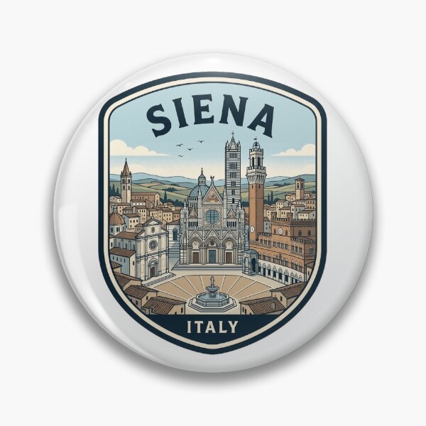 Item preview, Siena Italy Vintage Travel Emblem designed and sold by k3rstman1.