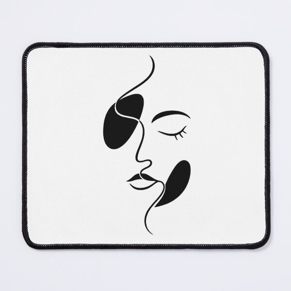 Item preview, Abstract Face Line Art – Minimalist Modern Portrait designed and sold by GraphiteRealm.