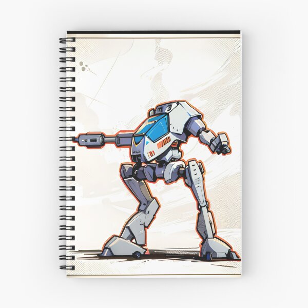Item preview, Comic style mecha designed and sold by Glenbobagins.