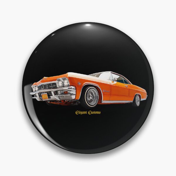 Item preview, 1965 Impala Sunset 65 Lowrider no text, Kustom, Hot Rod, Muscle Car designed and sold by Elegant Customs.