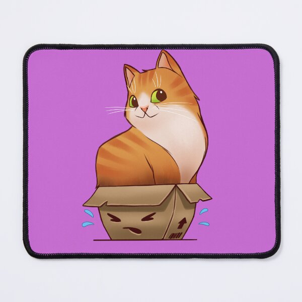 Item preview, Cute kitten in a box designed and sold by PoddighiArt.