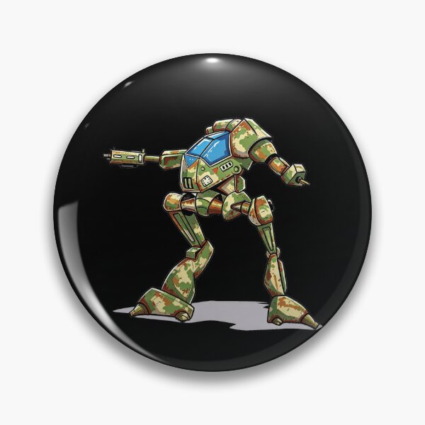 Aperçu de l'œuvre Copie de mecha de style bande dessinée créée et vendue par Glenbobagins.