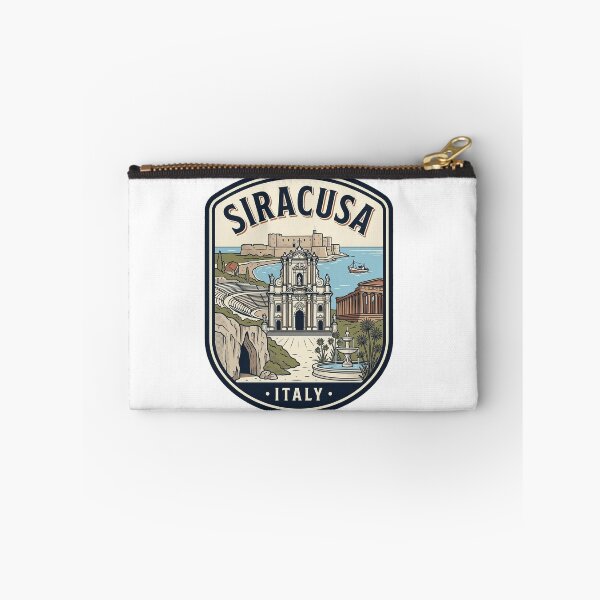 Item preview, Siracusa Sicily Italy Vintage Travel Badge designed and sold by k3rstman1.