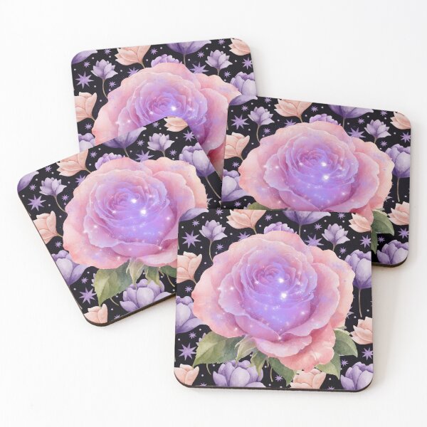 Item preview, Peach Rose Sparkle designed and sold by MountainRoisin.